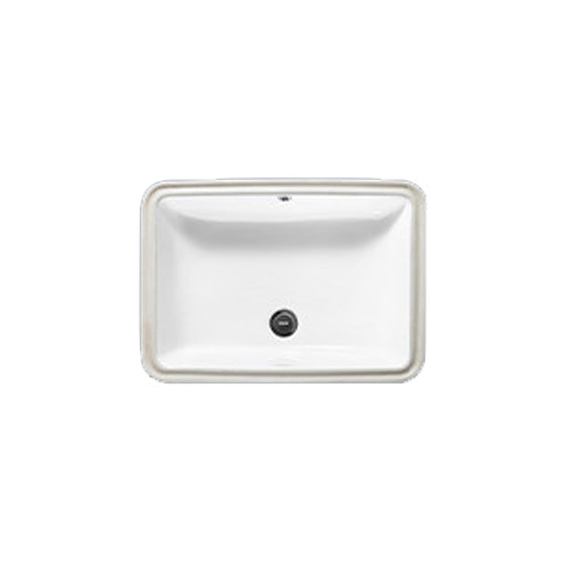 Classic Bathroom Sink Rectangular Vessel Bathroom Sink with Faucet