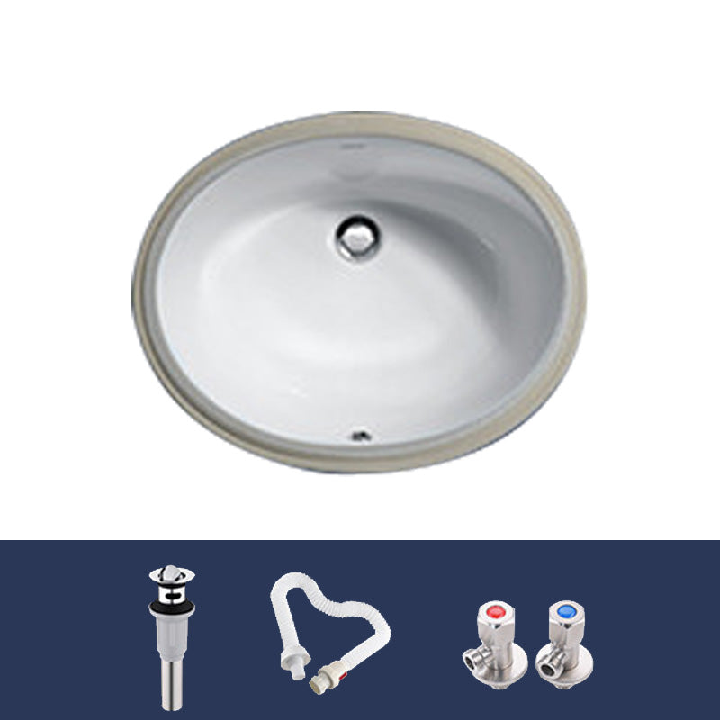 Classic Bathroom Sink Rectangular Vessel Bathroom Sink with Faucet