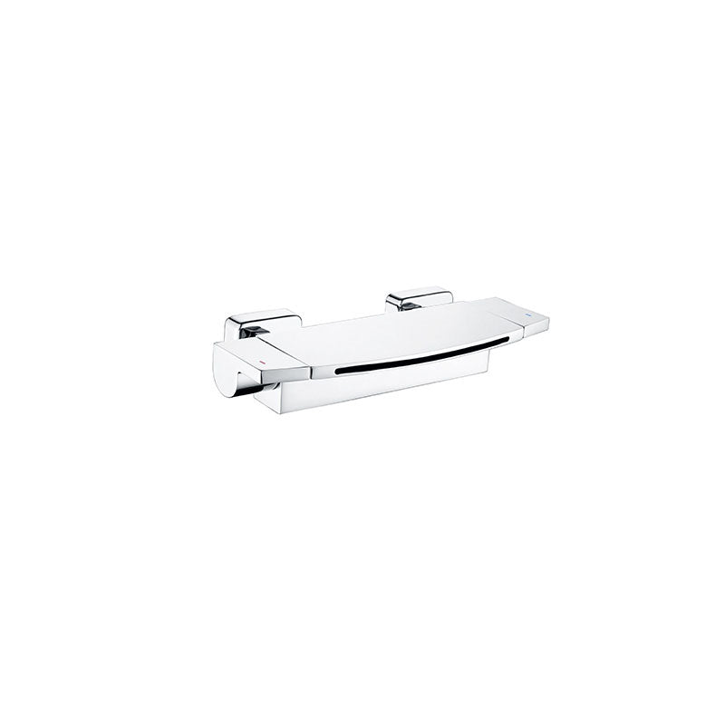 Modern Bathtub Faucet Handheld Shower Head Wall-mounted Waterfall Faucet