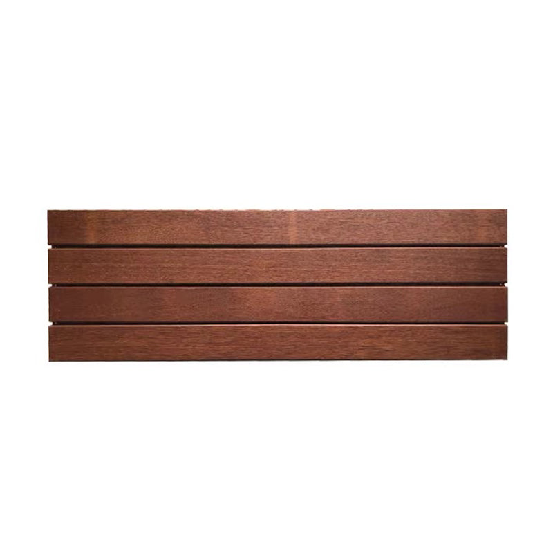 Tradition Water Resistant Floor Tile Smooth Click Lock Maple Wood for Living Room