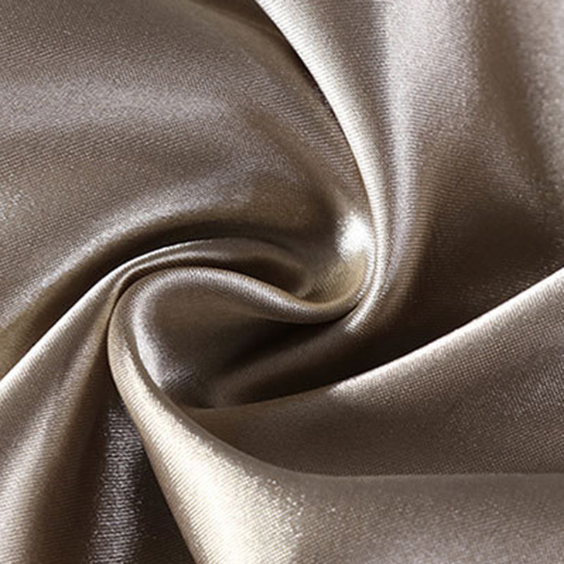 Silk Bed Sheet Set Ultra Soft Elegant Fitted Sheet for Bedroom