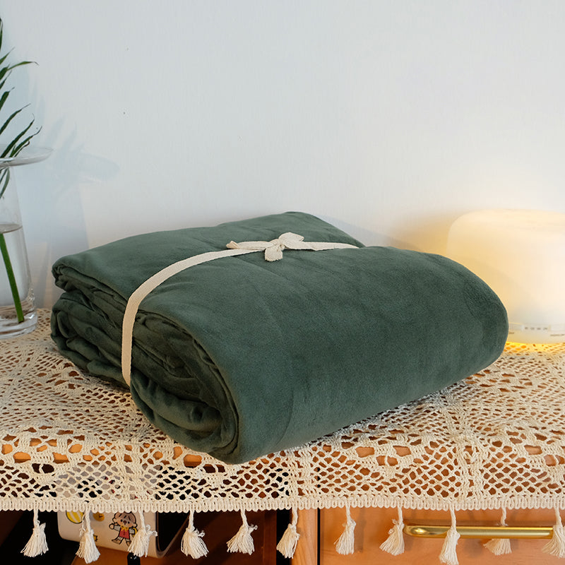 Solid Color Bed Sheet Set Polyester Soft & Smooth Bed Sheet Set