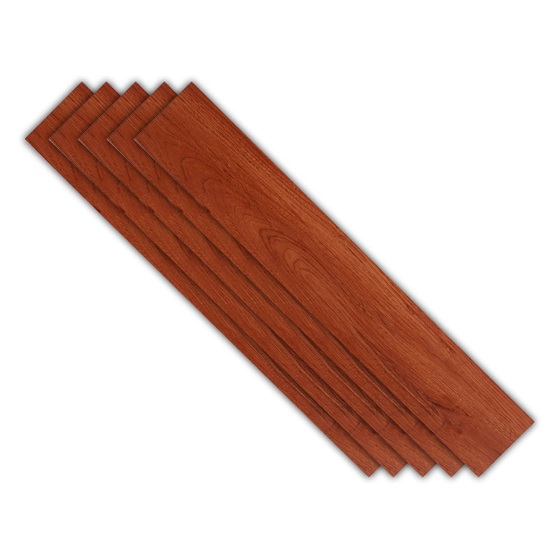 Modern Vinyl Plank Flooring Peel and Stick Wood Look Embossed PVC Flooring