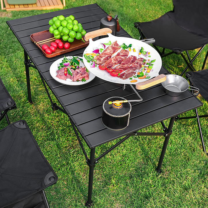 Aluminum Outdoor Folding Table Industrial Rust Resistant Camping Table