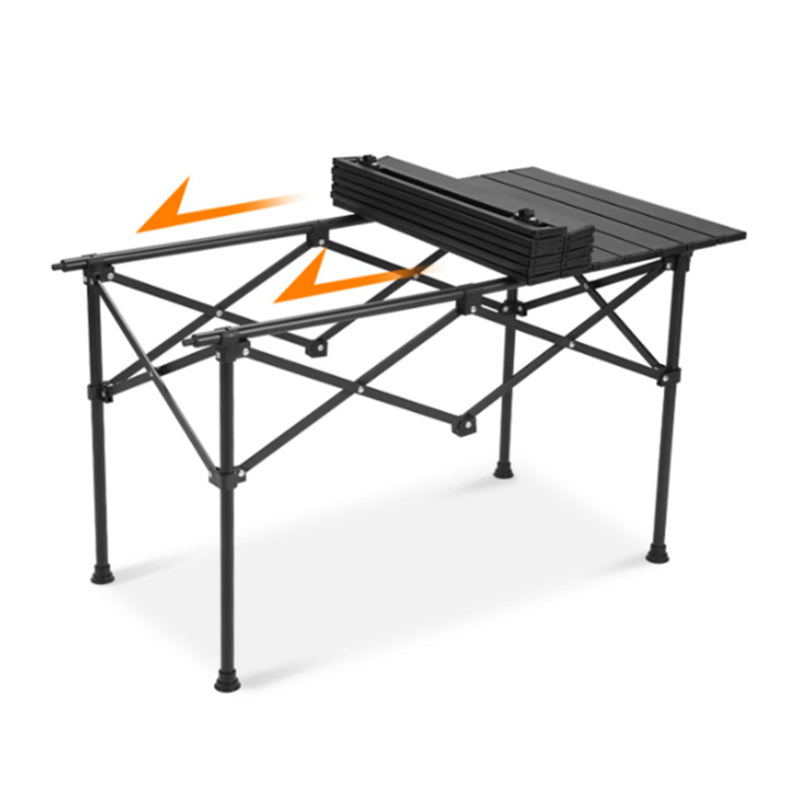 Aluminum Outdoor Folding Table Industrial Rust Resistant Camping Table