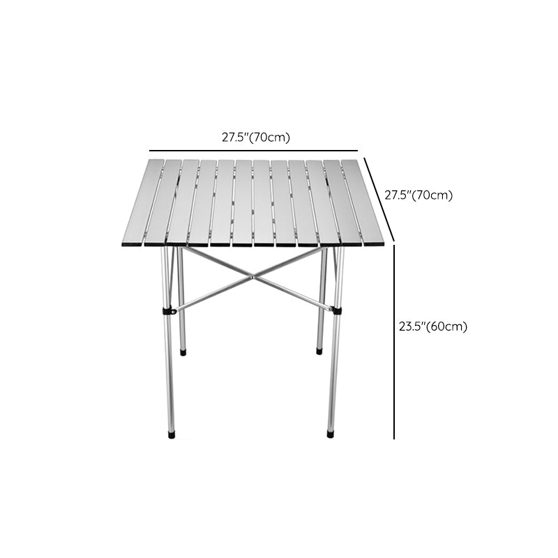 Aluminum Outdoor Folding Table Industrial Rust Resistant Camping Table