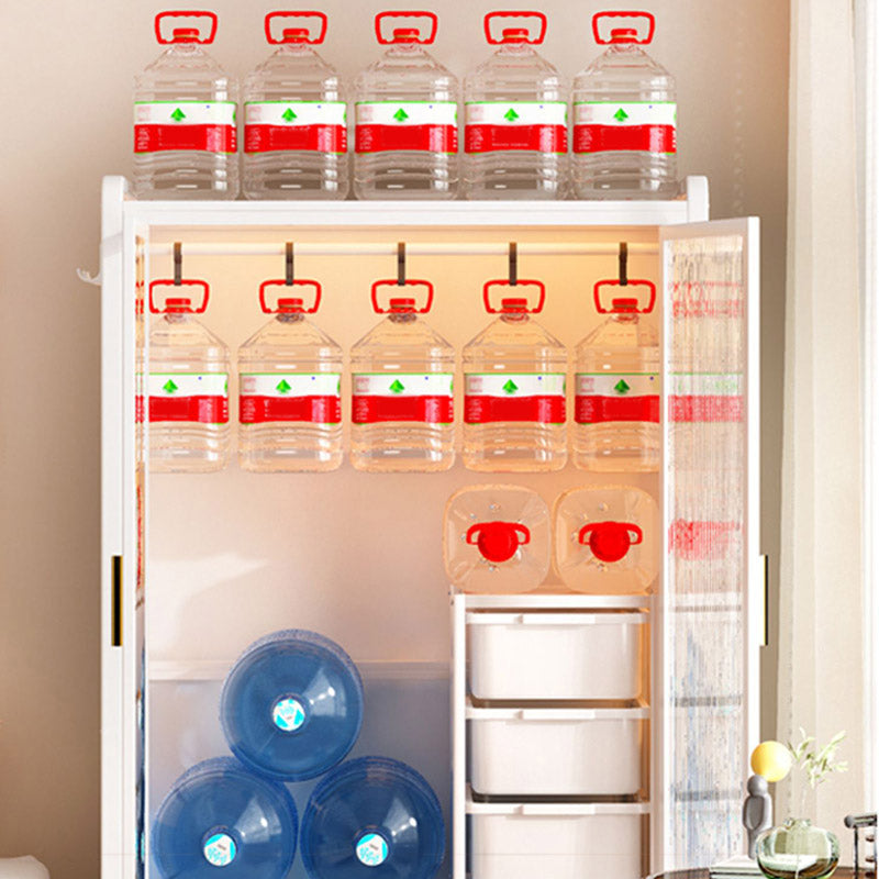 Glass Wardrobe Closet Modern Style Wardrobe Cabinet for Home