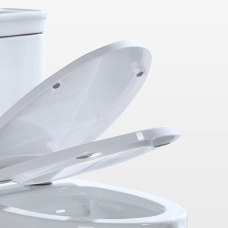 Contemporary Porcelain Flush Toilet Floor Mount One-Piece Toilet Urine Toilet