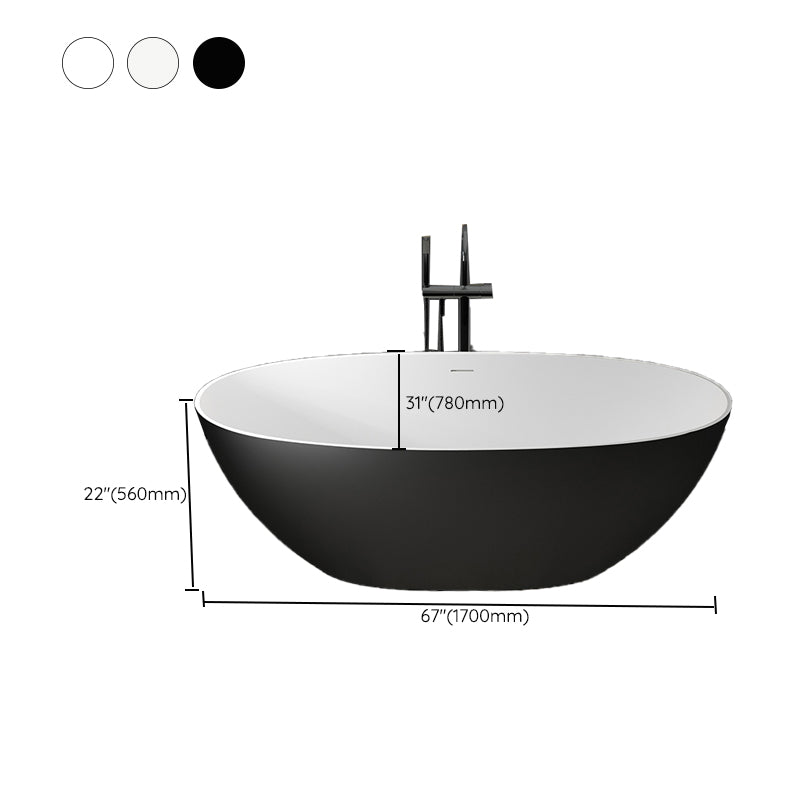 Stone Soaking Bathtub Antique Finish Flat Bottom Back to Wall Bath Tub