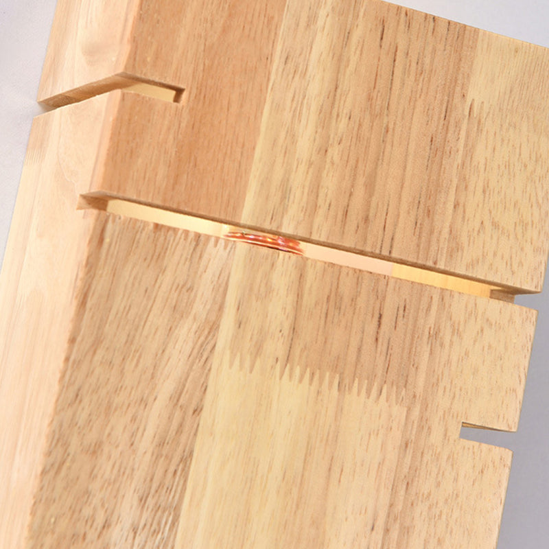 Modern Style Wall Lamp Wooden Wall Sconce Lighting for Bedroom
