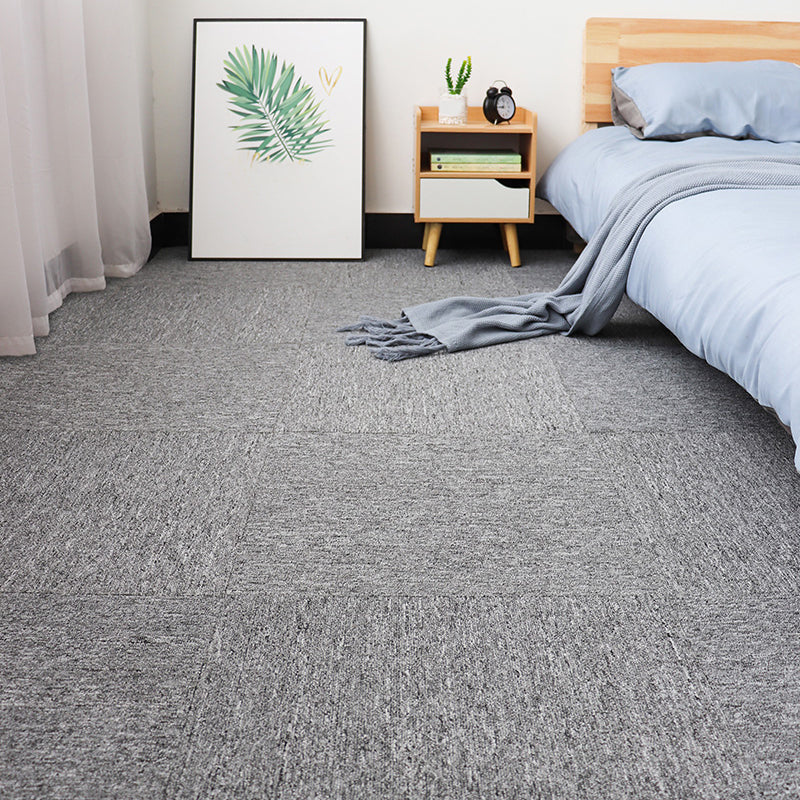Modern Carpet Floor Tile Self Adhesive Level Loop Stain Resistant Carpet Tile