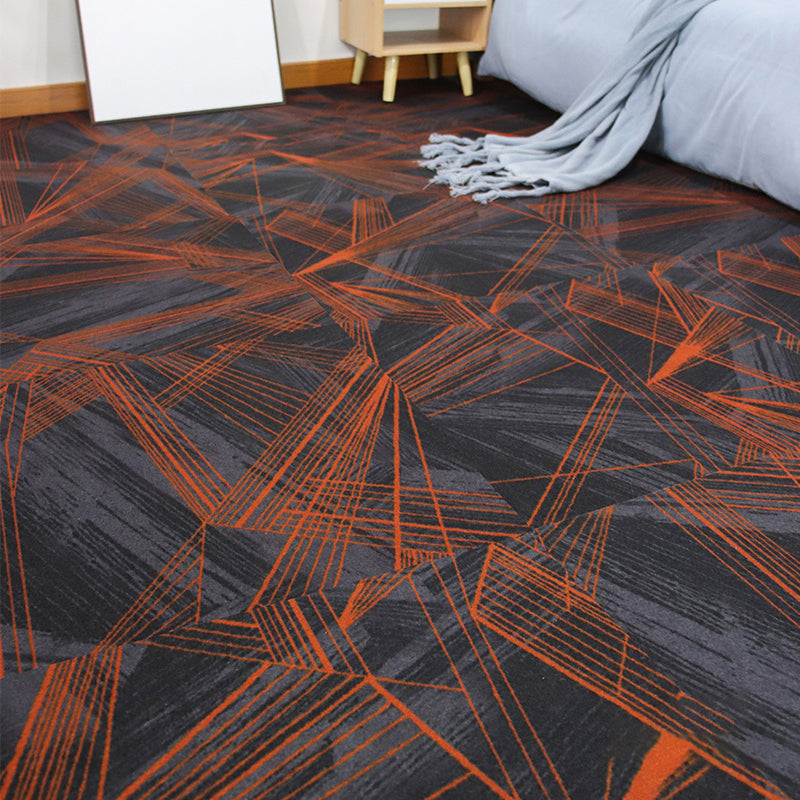 Modern Carpet Floor Tile Self Adhesive Level Loop Stain Resistant Carpet Tile