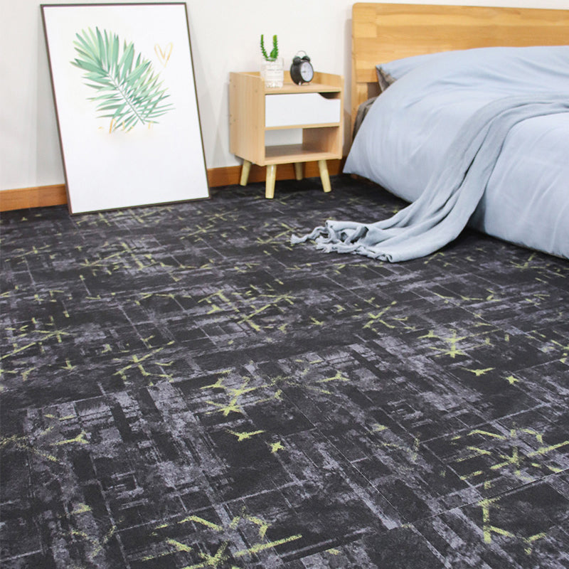 Modern Carpet Floor Tile Self Adhesive Level Loop Stain Resistant Carpet Tile