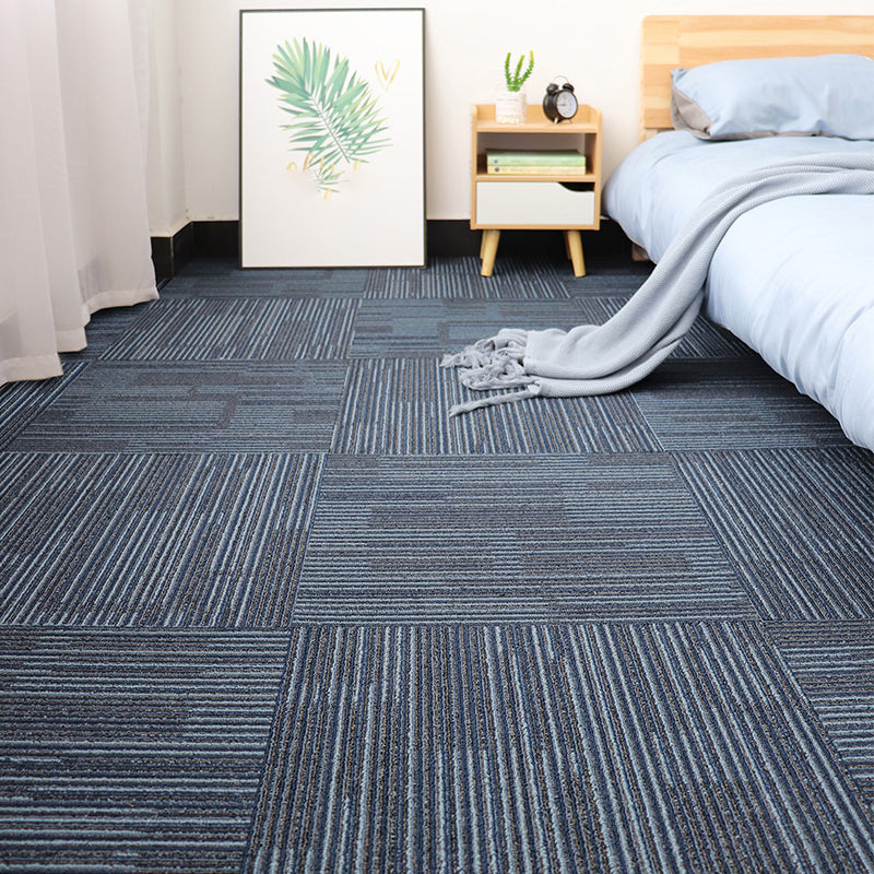 Modern Carpet Floor Tile Self Adhesive Level Loop Stain Resistant Carpet Tile