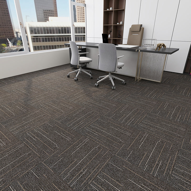 Modern Carpet Floor Tile Level Loop Self Adhesive Stain Resistant Carpet Tiles