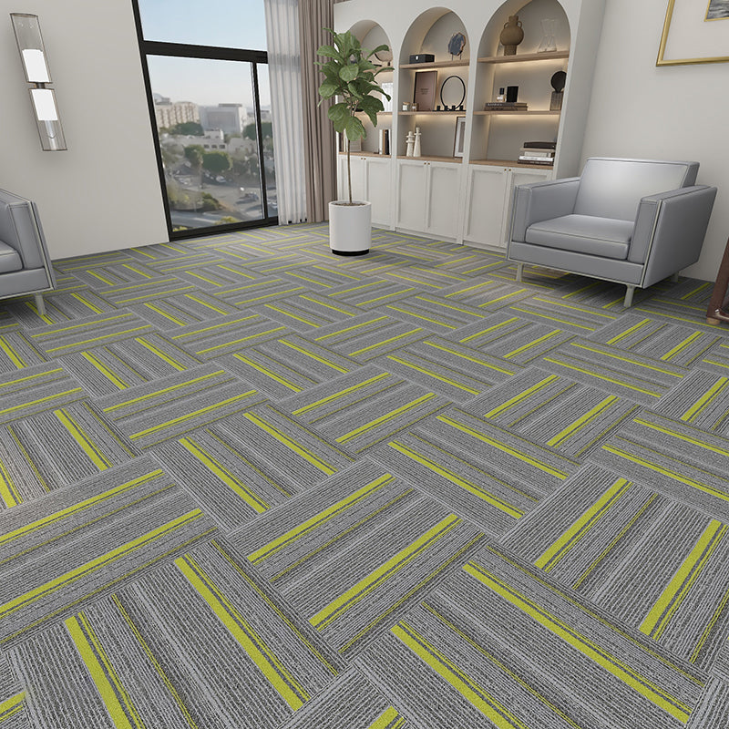 Modern Carpet Floor Tile Level Loop Self Adhesive Stain Resistant Carpet Tiles