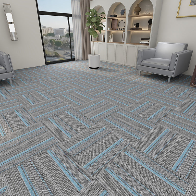 Modern Carpet Floor Tile Level Loop Self Adhesive Stain Resistant Carpet Tiles