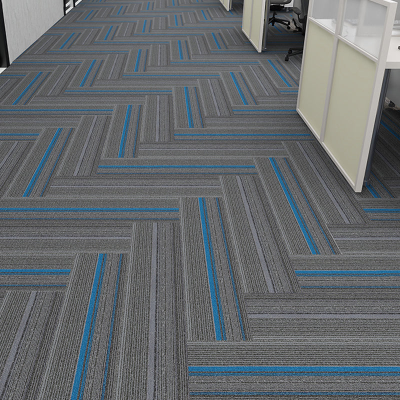 Modern Carpet Floor Tile Level Loop Self Adhesive Stain Resistant Carpet Tiles