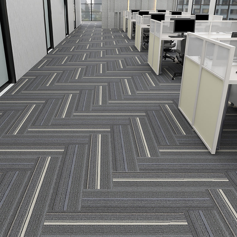 Modern Carpet Floor Tile Level Loop Self Adhesive Stain Resistant Carpet Tiles
