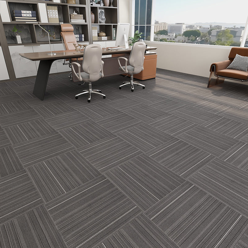 Modern Carpet Floor Tile Level Loop Self Adhesive Stain Resistant Carpet Tiles