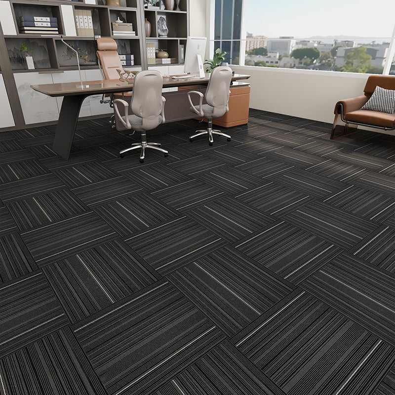 Modern Carpet Floor Tile Level Loop Self Adhesive Stain Resistant Carpet Tiles