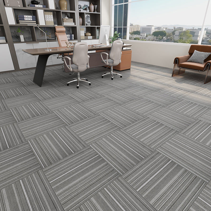 Modern Carpet Floor Tile Level Loop Self Adhesive Stain Resistant Carpet Tiles