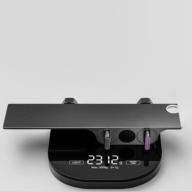 Modern Low Arc Tub Faucet Knob Handles Wall Mount Bathroom Faucet