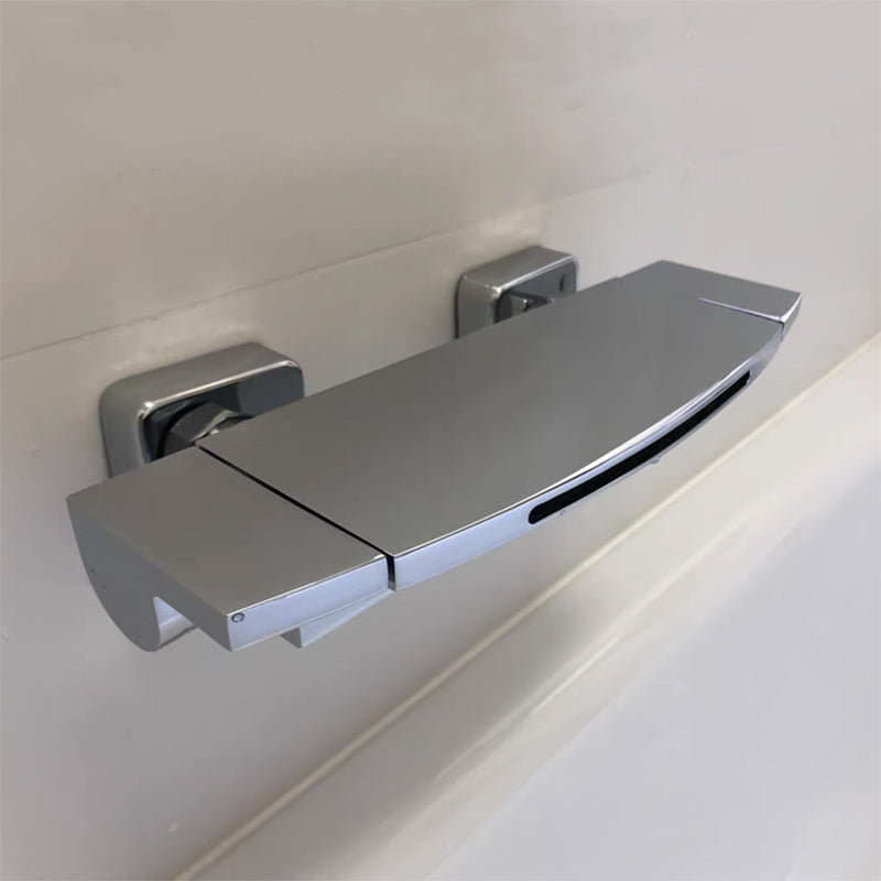 Waterfall Bathtub Faucet Wall Mounted Bathroom Faucet with Two Handle