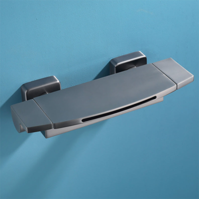 Bath Faucet Trim Solid Color Wall Mounted Waterfall Bathroom Faucet