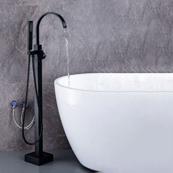 Modern Freestanding Bathtub Metal Faucet Freestanding Tub Faucet