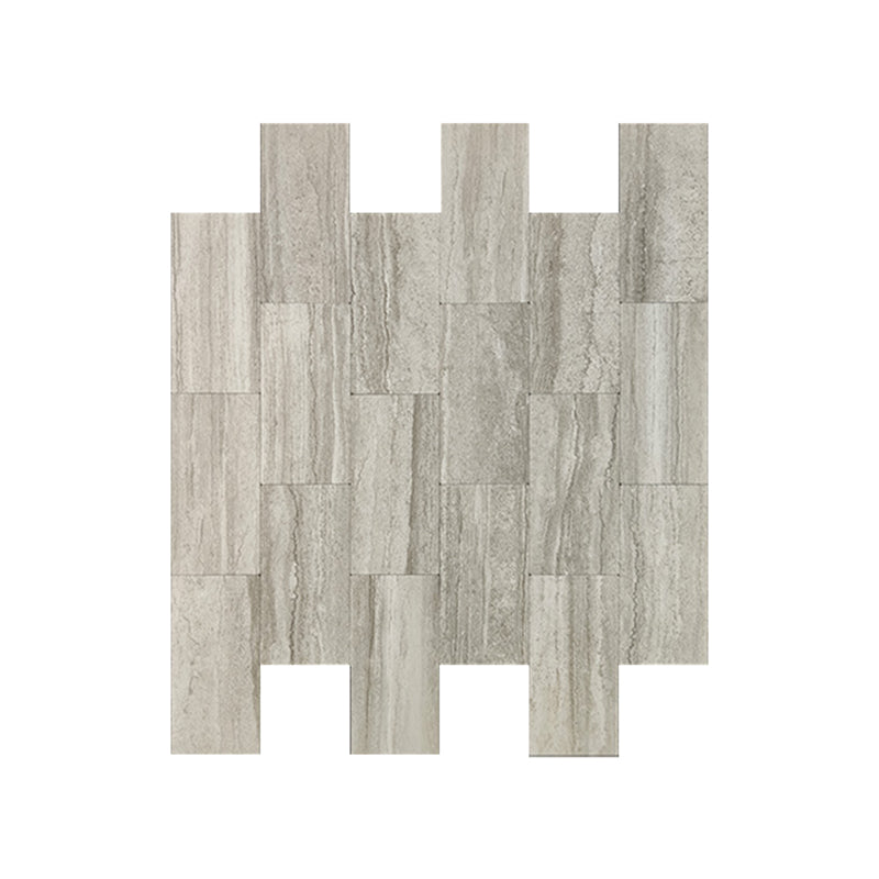 Subway Tile Wallpaper Waterproof Plastic Peel and Stick Wall Tile