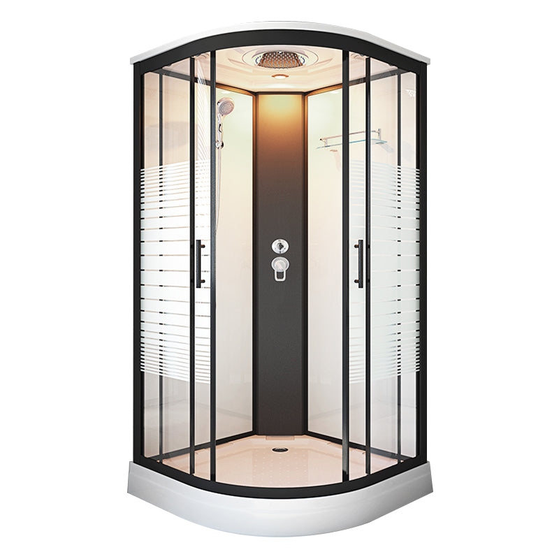 Framed Double Sliding Shower Stall Steam Shower Shower Stall