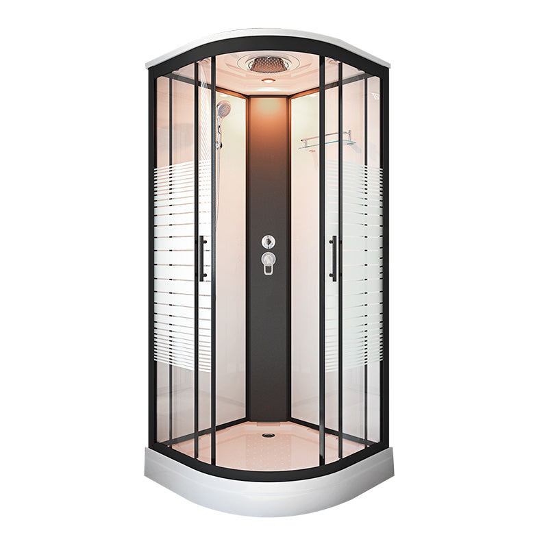 Framed Double Sliding Shower Stall Steam Shower Shower Stall