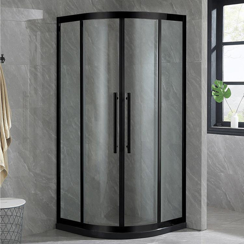 Stainless Steel Shower Enclosure Neo-Round Shower Enclosure on Corner