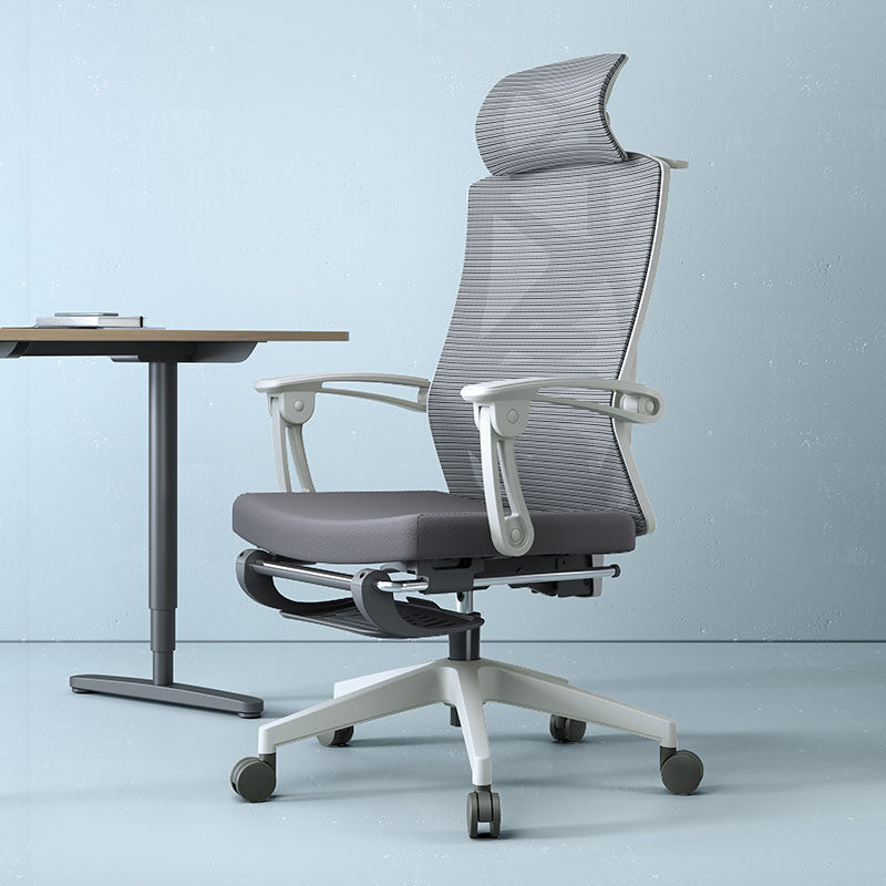 Modern Adjustable Arms Desk Chair Height-adjustable Task Chair for Office