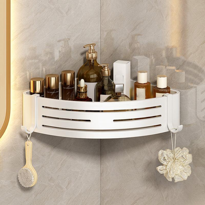 3 Piece Bathroom Accessory Set Contemporary Aluminum Bath Shelf