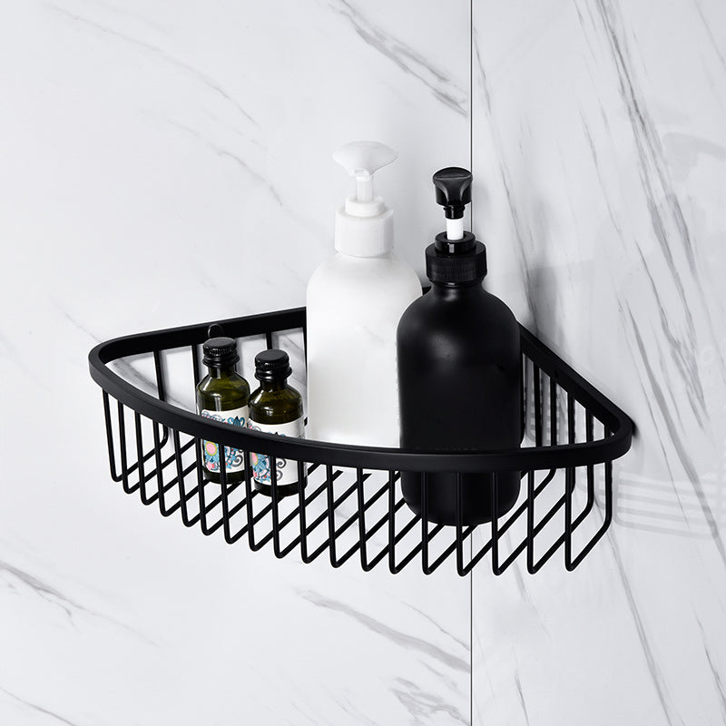 5-Piece Modernism Bath Hardware Set in Stainless Steel Matte Black