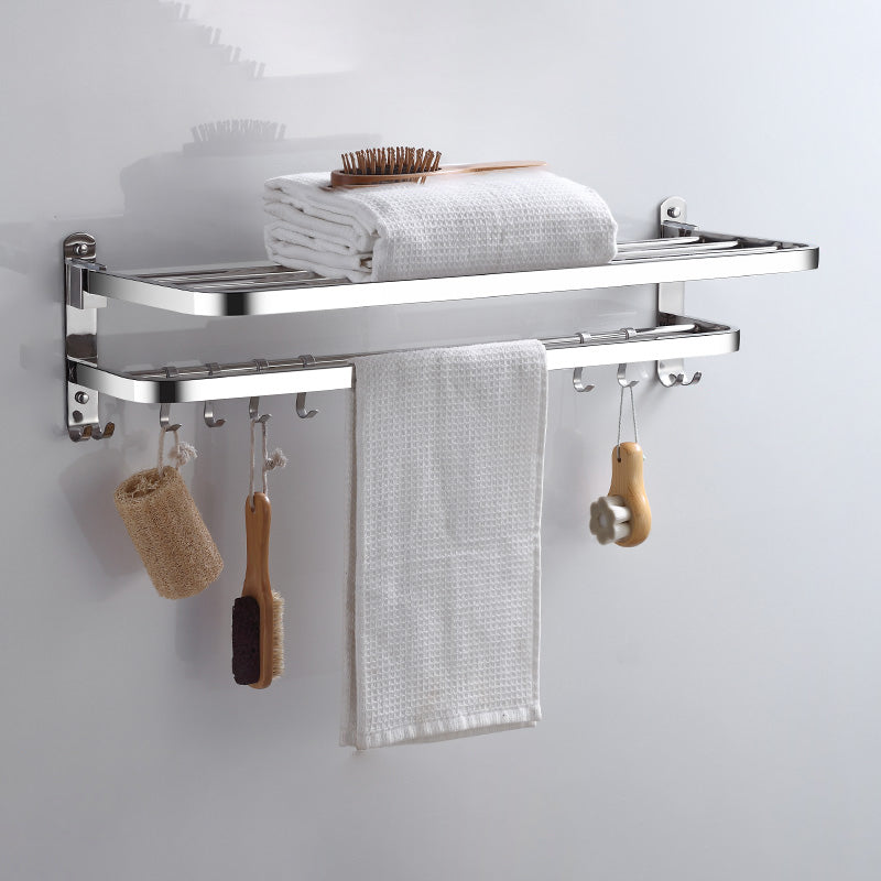 Modern Bathroom Accessories Hardware Set Silver Bathroom Hardware
