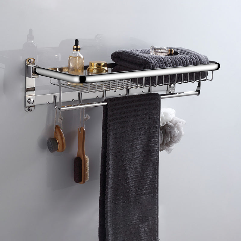 Modern Bathroom Accessories Hardware Set Silver Bathroom Hardware