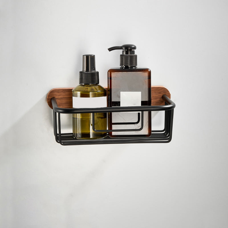 Walnut Bathroom Set Black Metal Bathroom Accessories Hardware Set