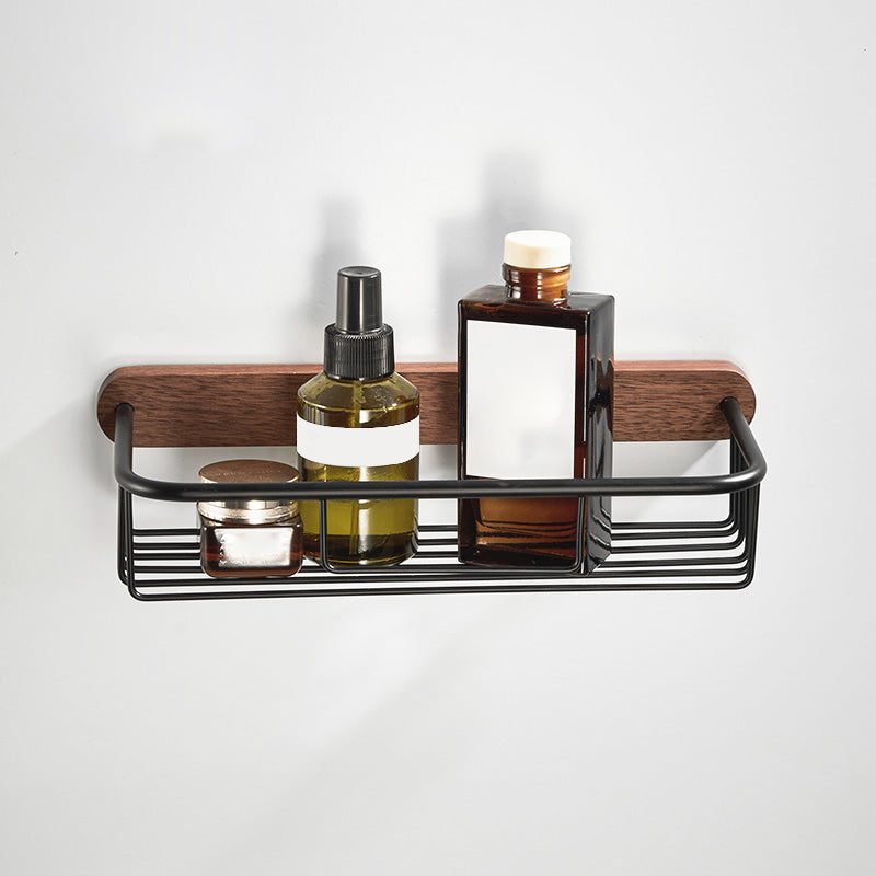 Walnut Bathroom Set Black Metal Bathroom Accessories Hardware Set