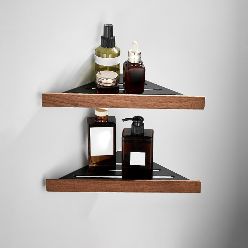 Walnut Bathroom Set Black Metal Bathroom Accessories Hardware Set
