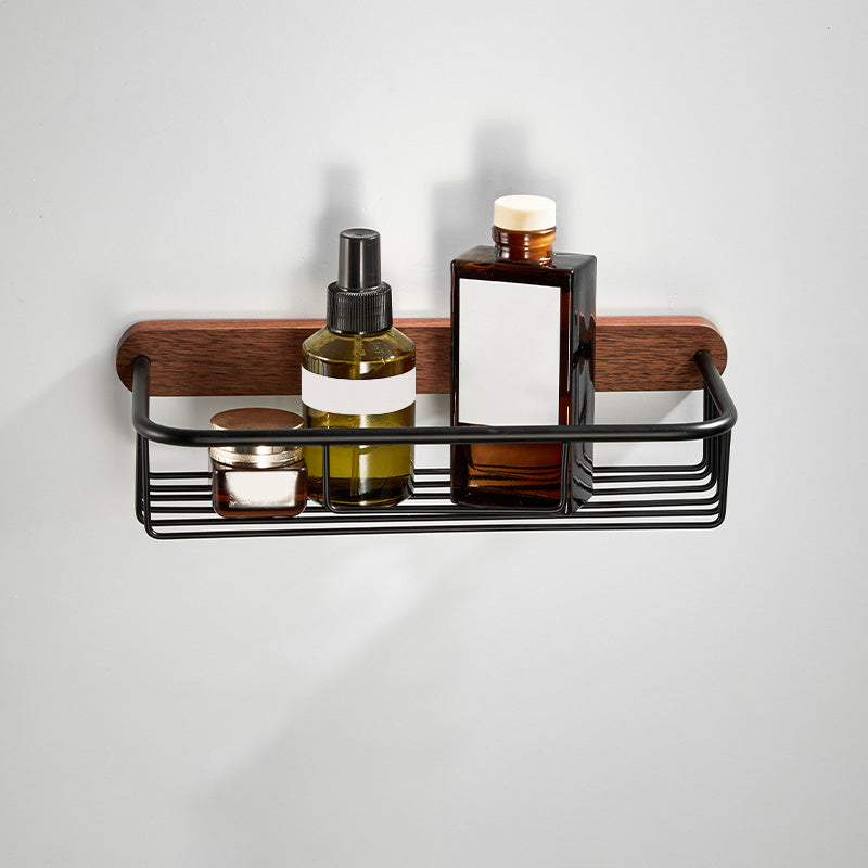 Walnut Bathroom Set Black Metal Bathroom Accessories Hardware Set