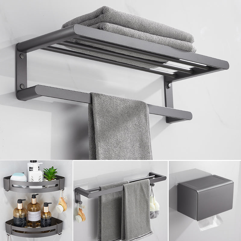 Grey Bathroom Accessory Kit Modern Bathroom Accessories Hardware Set