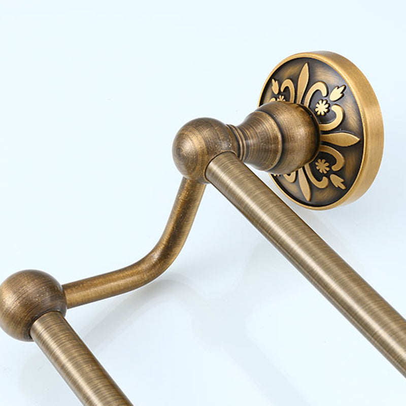 Traditional Vintage Brass Bathroom Accessory As Individual Or As a Set