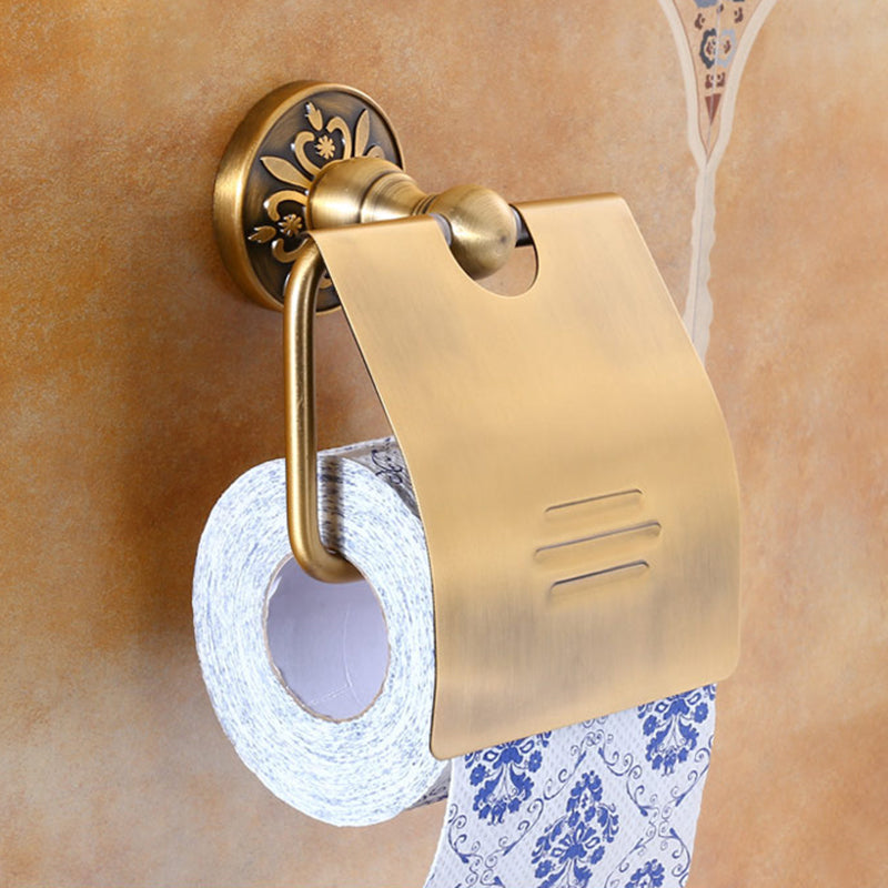 Traditional Vintage Brass Bathroom Accessory As Individual Or As a Set