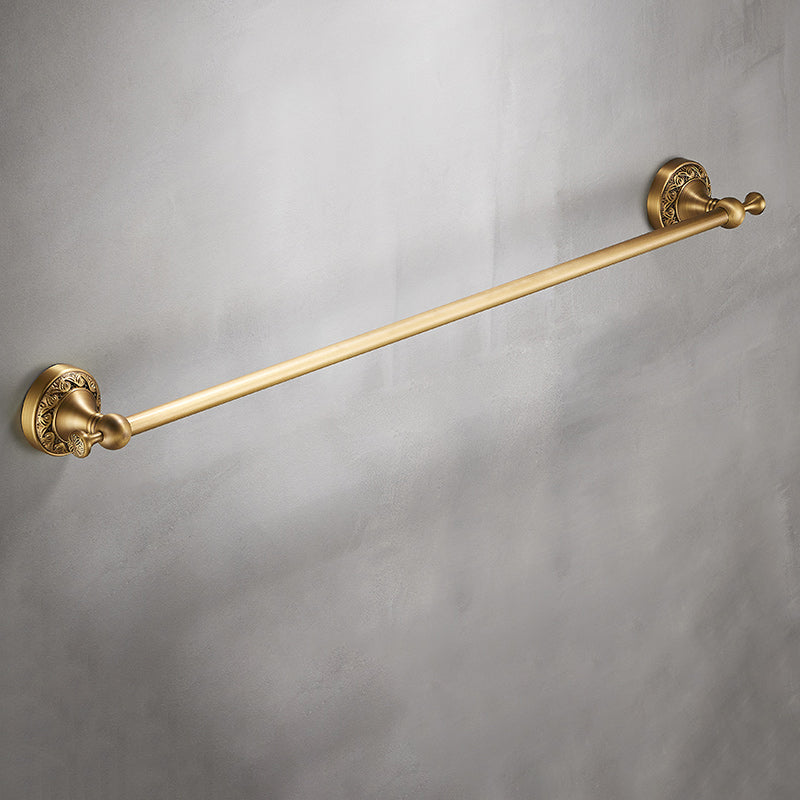 Traditional Brushed Brass Bathroom Accessory As Individual Or As a Set