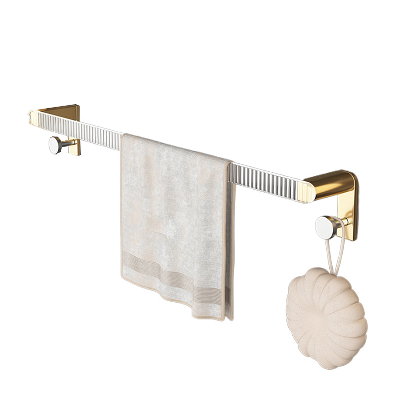 Metal and Acrylic Bathroom Accessory Set Transparent Bathroom Hardware