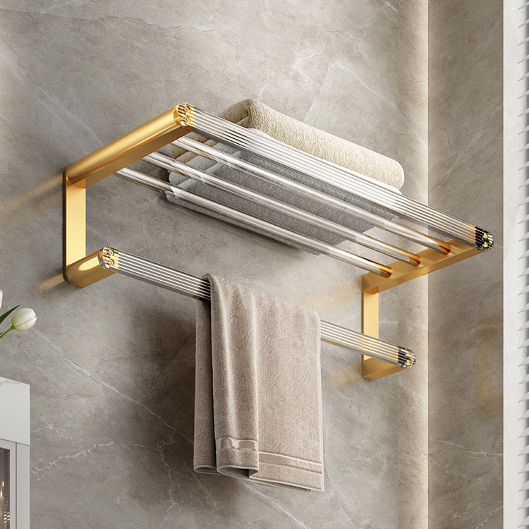Plastic Modern Bathroom Accessories Hardware Set with Bath Shelf