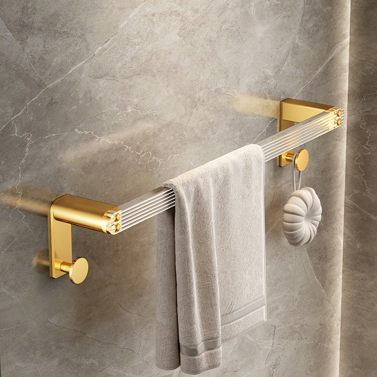Plastic Modern Bathroom Accessories Hardware Set with Bath Shelf